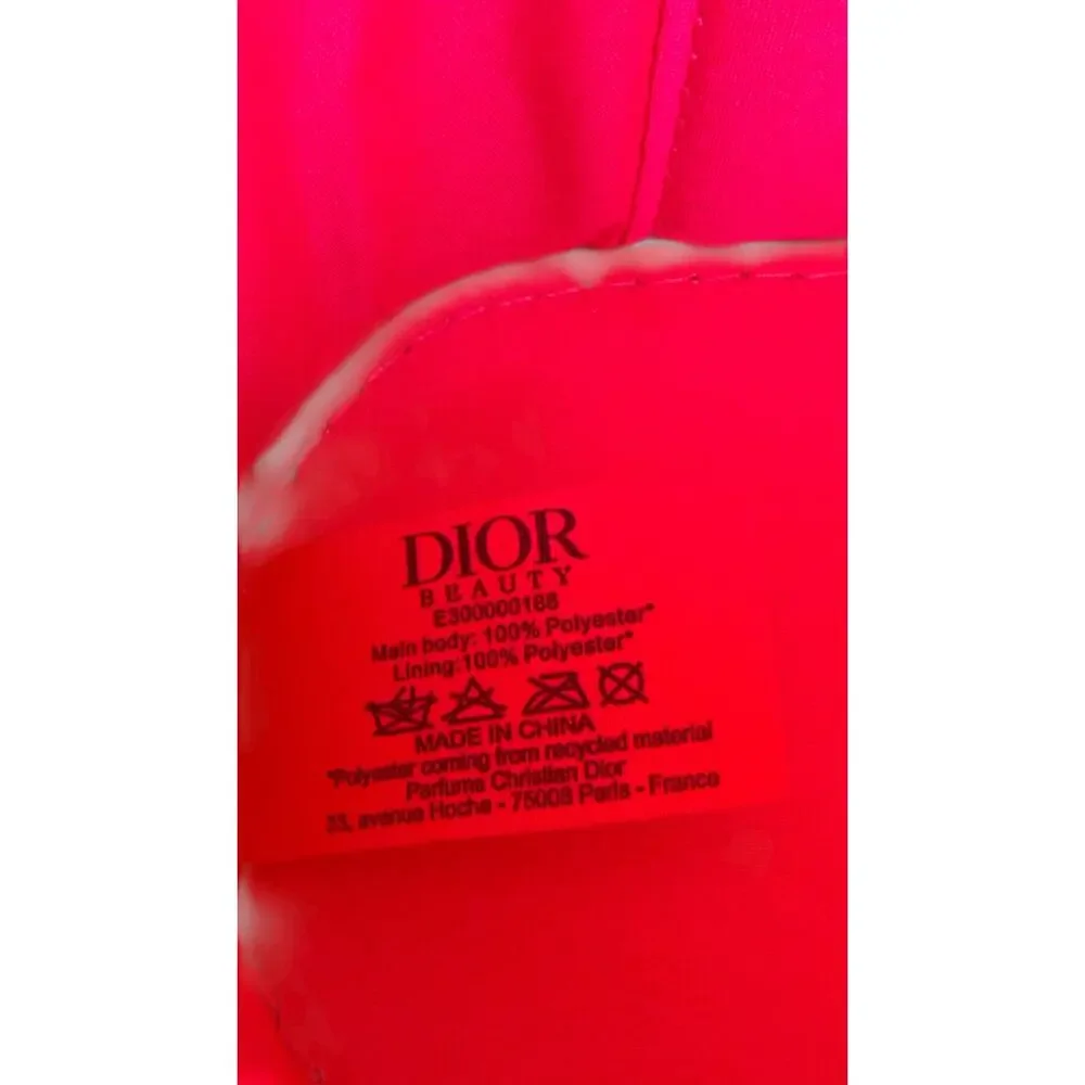 DIOR Miss Dior Makeup Travel Pouch Vanity Case Pink Jacquard